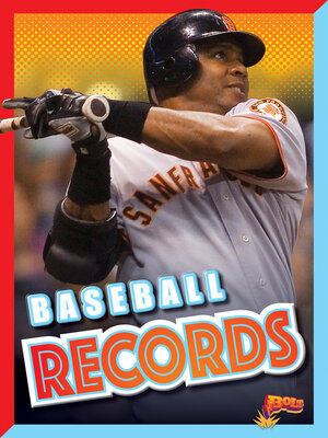 cover image of Baseball Records